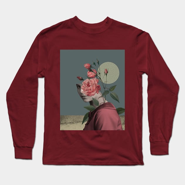 A Rose Inside Long Sleeve T-Shirt by Somnambulistika